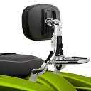 助手席シーシーバー ドライバー バックレスト 荷物ラック ハーレー ロードキング クラシック US用 Passenger Sissy Bar Driver Backrest Luggage Rack for Harley Road King Classic US