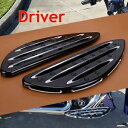 ハーレーロードグライドソフテイルFXSTC用ブラックドライバーフロアボードフットボードボトム Black Driver Floorboards Foot Boards Bottoms For Harley Road Glide Softail FXSTC