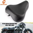ソロシートフロントドライバークッションハーレースポーツスターフォーティXL1200 883 1983-2003用 Solo Seat Front Driver Cushion For Harley Sportster Forty XL1200 883 1983-2003