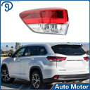 リアテールライトランプアセンブリ 2017-2019 トヨタ ハイランダー ドライバー外側用 Rear Tail Light Lamp Assembly For 2017-2019 Toyota Highlander Driver Outer Side
