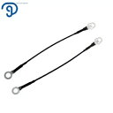 リアテールゲートケーブルストラップ 2 個セット 1995 1996-2009 マツダ B4000 ピックアップトラック用 Rear Tailgate Cables Straps Set of 2 For 1995 1996-2009 Mazda B4000 Pickup Truck