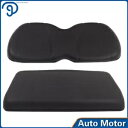 クラブカー先行フロントシートボトム+バックレストアセンブリ04-11用ブラック Black For Club Car Precedent Front Seat Bottom+Backrest Assemblies 04-11