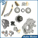 タイミングチェーンキットウォーターオイルポンプ 2005-2010 日産フロンティアパスファインダー VQ40DE Timing Chain Kit Water Oil Pump For 2005-2010 Nissan Frontier Pathfinder VQ40DE