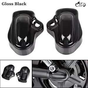 ブラックバーシールドリアアクスルカバートリムハーレーVロッドナイトロッドスペシャルVRSCDX用 Black ..