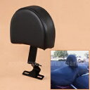 ブラック調整可能&アップダウンドライバーバックレストハーレーソフテイルファットボーイEFI FLSTFI用 Black Adjustable & UP DOWN Driver Backrest For Harley Softail Fatboy EFI FLSTFI