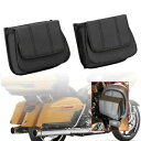 モーター BLK 下部通気脚フェアリンググローブボックスツールバッグハーレートライロードグライド用 Motor BLK Lower Vented Leg Fairing Glove Box Tool Bag For Harley Tri Road Glide
