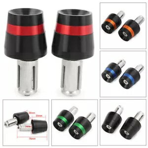 ハンドルバーエンドプラグユニバーサルオートバイホンダ CBR CB ヤマハ YZ YZF カワサキ ZX- Handlebar..