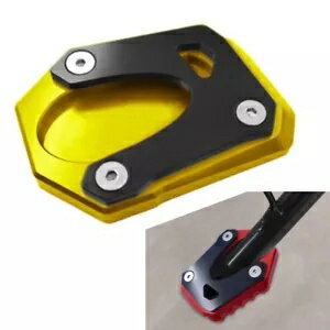 スタンドパッド ゴールド ホンダ モンキー 125 2018-2022 サイドスタンド拡大用- Stand Pads Gold for Honda Monkey 125 2018-2022 Side Stand Enlargement-