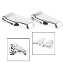 ウィンドウヒンジカバーベゼルジープラングラー JL 2018 2019 新しいクローム ABS- Window hinge cover bezel for Je...