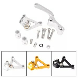 ステアリングダンパー取付ブラケット CNC アルミオートバイ DUCATI 696 796 795- Steering damper moun..