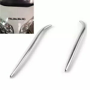 ゴールドウィング トリム クローム パネル アイブロウ ホンダ GL1800 2001-2011用- Goldwing Trim Chro..