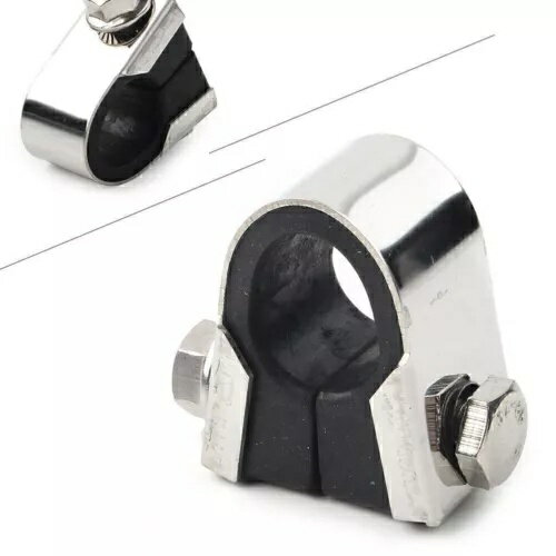 スピードメータークランプメーターラバーマウントマウント 7/8"" 1"" 対応- Speedometer Clamp Meter R..