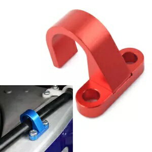 リアブレーキホースクランプガイドヤマハ YZ125 YZ250 YZ250F 2003-2022 赤- Rear brake hose clamp guide for Yamaha YZ125 YZ250 YZ250F 2003-2022 red-