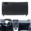 収納ボックスカバー、グローブコンパートメントドアカバー Audi A4 S4 B6 B7 ブラック- Storage box cover, glove compartment door cover for Audi A4 S4 B6 B7 black-