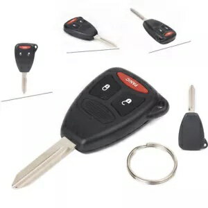 1PC 車リモートキーフォブ KOBDT04A 交換用スマートフィットダッジダコタデュランゴ 1PC Car Remote Key Fob KOBDT04A Replacement Smart Fit Dodge Dakota Durango(2)