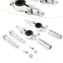 ハンドルバーハンドガードブラケット 22mm/28mm 取り付けアクセサリーセットオートバイ用 Handlebar Hand Guard Bracket for...