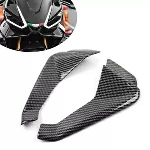 フロントリップ風翼カバーフェアリングウイングレットアプリリア RS660 Tuono 660 2020-23 Front Lip Wind Wing Cover Fairing Winglets For Aprilia RS660 Tuono 660 2020-23