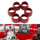 ブリード バルブ カバー フィット ドゥカティ モンスター ハイパーストラーダ ストリートファイター ムルティストラーダ レッド Bleed Valve Cover Fit Ducati Monster Hyperstrada Streetfighter Multistrada Red
