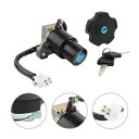 点火スイッチロックセット燃料キャップ Lexmoto Adrenaline Sinnis Apache RMR125 ab 用 Ignition Switch ...