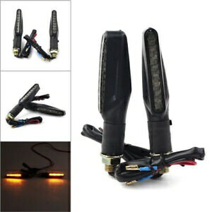 LED ターンシグナルインジケーターライトアンバーランプユニバーサルホンダハーレーヤマハ LED Turn Signal Indicator Lights Amber Lamp Universal For Honda Harley Yamaha