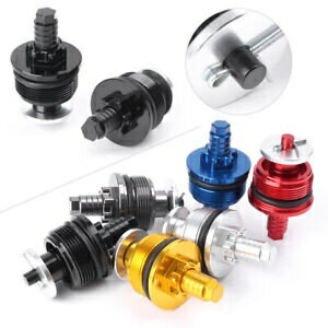 37mm CNC フロントプリロードアジャスターフォークキャップボルトホンダ CBR250R アルミに適合 37mm CNC Front Preload Adjuster Fork Caps Bolts Fit Honda CBR250R Aluminum
