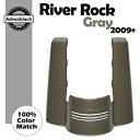 ハーレーツーリング 09+ リバーロック グレー カットアウトなし ストレッチリアフェンダーエクステンション For Harley Touring 09+ RIVER ROCK GRAY No Cutout Stretched Rear Fender Extension