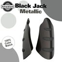 Advanblack ブラック ジャック メタリック ハンドガード ハーレー ツーリング & ソフテイルに適合 Advanblack Black Jack Metallic Hand Guard Fits for Harley Touring & Softails