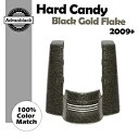 ハーレー用ハードキャンディブラックゴールドフレークカットアウトなしストレッチリアフェンダーエクステンション For Harley HARD CANDY BLACK GOLD FLAKE No Cutout Stretched Rear Fender Extension