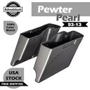 ピューターパールストレッチサドルバッグボトムスは、93-13 ハーレーストリートロードエレクトラに適合します。 Pewter Pearl Stretched Saddlebags Bottoms Fits 93-13 Harley Street Road Electra