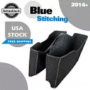 ハーレー 2014+ ブルーステッチ CVO サドルバッグライナーテーパードバッグボトム用 For Harley 2014+ Blue Stitching CVO Saddlebag Liner For Tapered Bags Bottoms