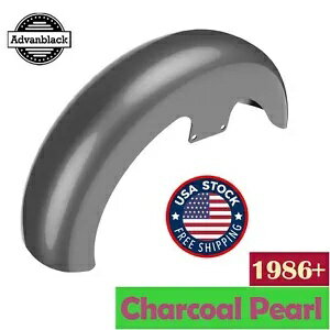 チャコールパール 19インチ リビールラッパーハガー フロントフェンダー ハーレーダビッドソン 2009+用 Charcoal Pearl 19