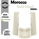 モロッコ ゴールド パール カットアウトなし ストレッチ リア フェンダー エクステンション 2009 年以降のハーレーに適合 Morocco Gold Pearl No Cutout Stretched Rear Fender Extension Fits 2009+ Harley