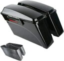ハードサドルバッグサドルバッグハーレーロードキンググライド FLHR FLTR 1994-2013 に適合 Hard Saddlebags Saddle Bag...