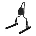 乗客用バックレスト シーシーバー ハーレー ダイナ ストリート ボブ ローライダー 06-17 16 ブラック Passenger Backrest Sissy Bar For Harley Dyna Street Bob Low Rider 06-17 16 Black