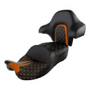 ライダー助手席キングバックレストハーレーツーリングロードグライドキング 14-23 に適合 Rider Passenger Seat King Backrest Fit For Harley Touring Road Glide King 14-23