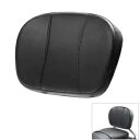 助手席シーシーバー バックレスト パッド ハーレー ツーリング エレクトラ ストリート グライド用 ブラック Passenger Sissy Bar Backrest Pad For Harley Touring Electra Street Glide Black