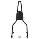 トール シーシーバー パッセンジャー バックレスト ハーレー ストリート ボブ 2018-Up 2023 ブラックに適合 Tall Sissy Bar Passenger Backrest Fit For Harley Street Bob 2018-Up 2023 Black