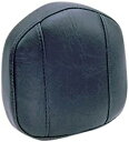 9インチ ブラック シーシーバー 乗客用バックレストパッド ハーレー FXD FLST FXST FLHR 27534用 9" Black Sissy Bar Passenger Back Rest Pad For Harley FXD FLST FXST FLHR 27534