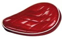 ハーレーチョッパーボバー 27054 用レッドヴィンテージソロスプリンガーシートサドル Red Vintage Solo Springer Seat Saddle For Harley Chopper Bobber 27054