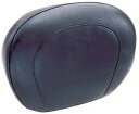 ハーレー 9" x 12" 後部乗客用シーシーバー アップライト バックレスト パッド ブラック 27535 Harley 9" x 12" Rear Passenger Sissy Bar Upright Backrest Pad Black 27535