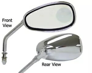 クローム拡大鏡ミラーハーレーチョッパーボバー FLHR FLST ダイナ FXD 47090 Chrome Magnifier Mirrors..