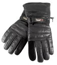 オートバイ冬ガントレットライディンググローブ XXLarge XXL 3M ブラックレザー 02880 Motorcycle Winter Gauntlet Riding Gloves XXLarge XXL 3M Black Leather 02880