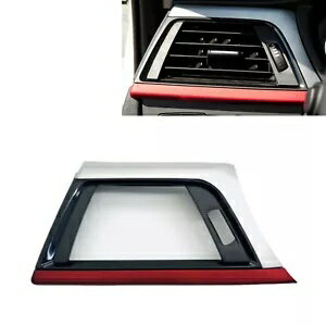 エアベントアウトレットパネ??ルトリム BMW 3 シリーズ F30 F31 F34 F35 2012-2019 シルバーレッド Air Vent Outlet Panel Trim For BMW 3 Series F30 F31 F34 F35 2012-2019 Silver Red