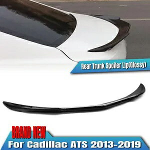 1pc 車のリアトランクスポイラーリップウィングキャデラック ATS 2013-2019 グロスブラック 1pc Car Rear Trunk Spoiler Lip Wing For Cadillac ATS 2013-2019 Gloss Black