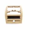 1x ベージュ リア センター A/C ベント ベゼル カバー ボタンなし BMW F10 F11 5 シリーズ M5 1x Beige Rear Center A/C Vent Bezel Cover W/O Button For BMW F10 F11 5 Series M5