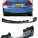 リアバンパーディフューザー BMW 3 シリーズ F30 F31 2012-2018 パフォーマンススタイル CF AA Rear Bumper Diffuse...