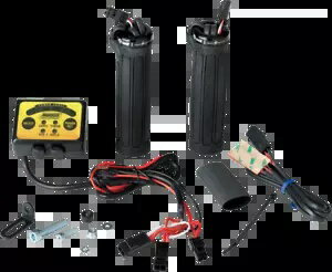 MOOSE 桼ƥƥ 0631-0155 ץ󥰥å &ҡ 4ZONE MOOSE UTILITY 0631-0155 CLAMP-ON GRIPS &THUMB HEATED 4ZONE