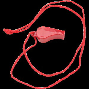 アトランティス A2701 ホイッスル コード付き レッド ATLANTIS A2701 WHISTLE CORDED RED