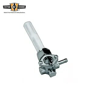 ѱ¦ԥåȥڥåȥå ϡ졼 1975-2006 Ŭ Chrome Replacement Right-side Spigot Petcock Fit For Harley 1975-2006
