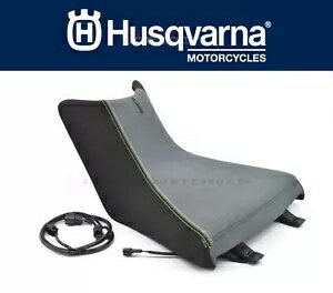 人間工学に基づいたヒーター付きシート & ハーネス Norden 901 Ergo グレー/ブラック Husqvarna #T280 Ergonomic Heated Seat & Harness Norden 901 Ergo Gray/Black Husqvarna #T280